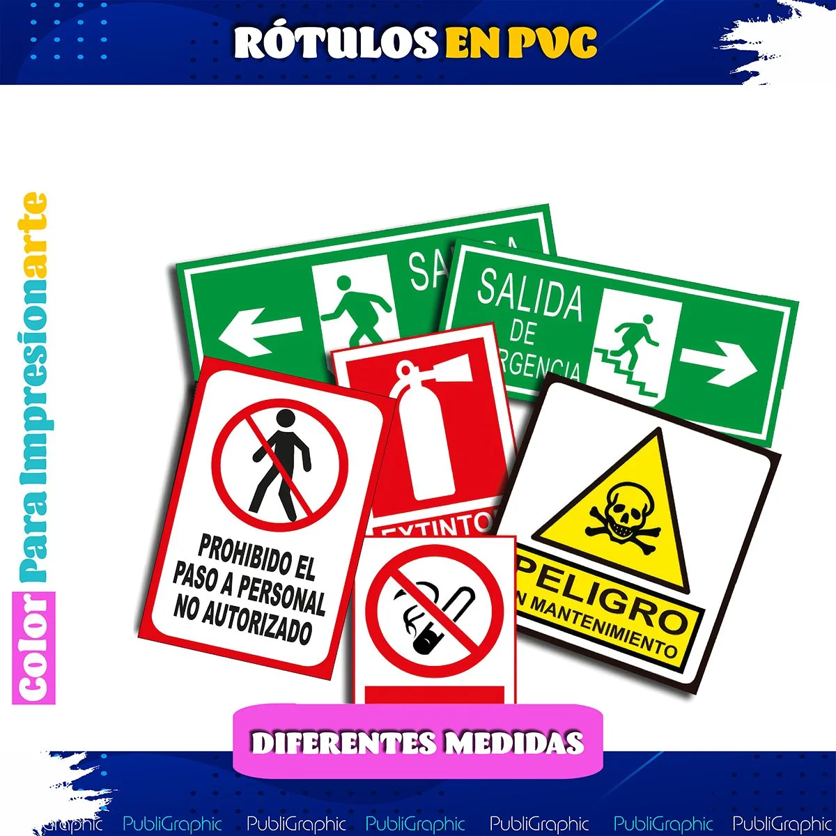 Rótulos PVC